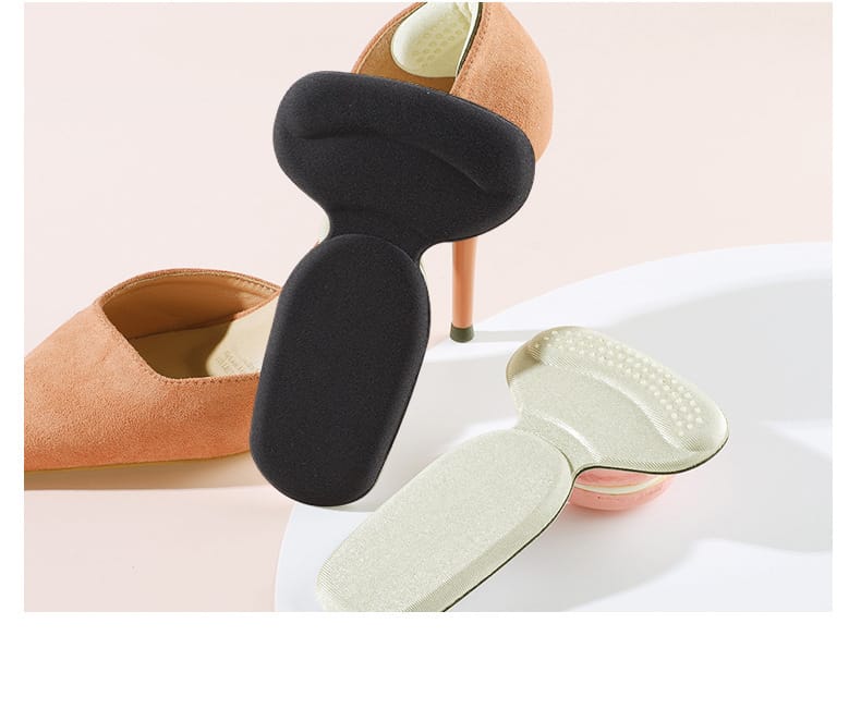 Almohadilla de talon y media plantillas en algodon suave super comodas